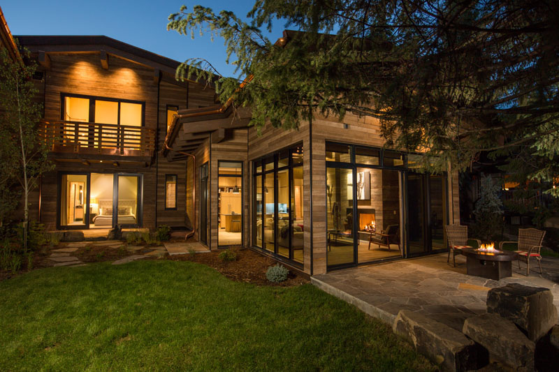 Modern home in Vail CO.